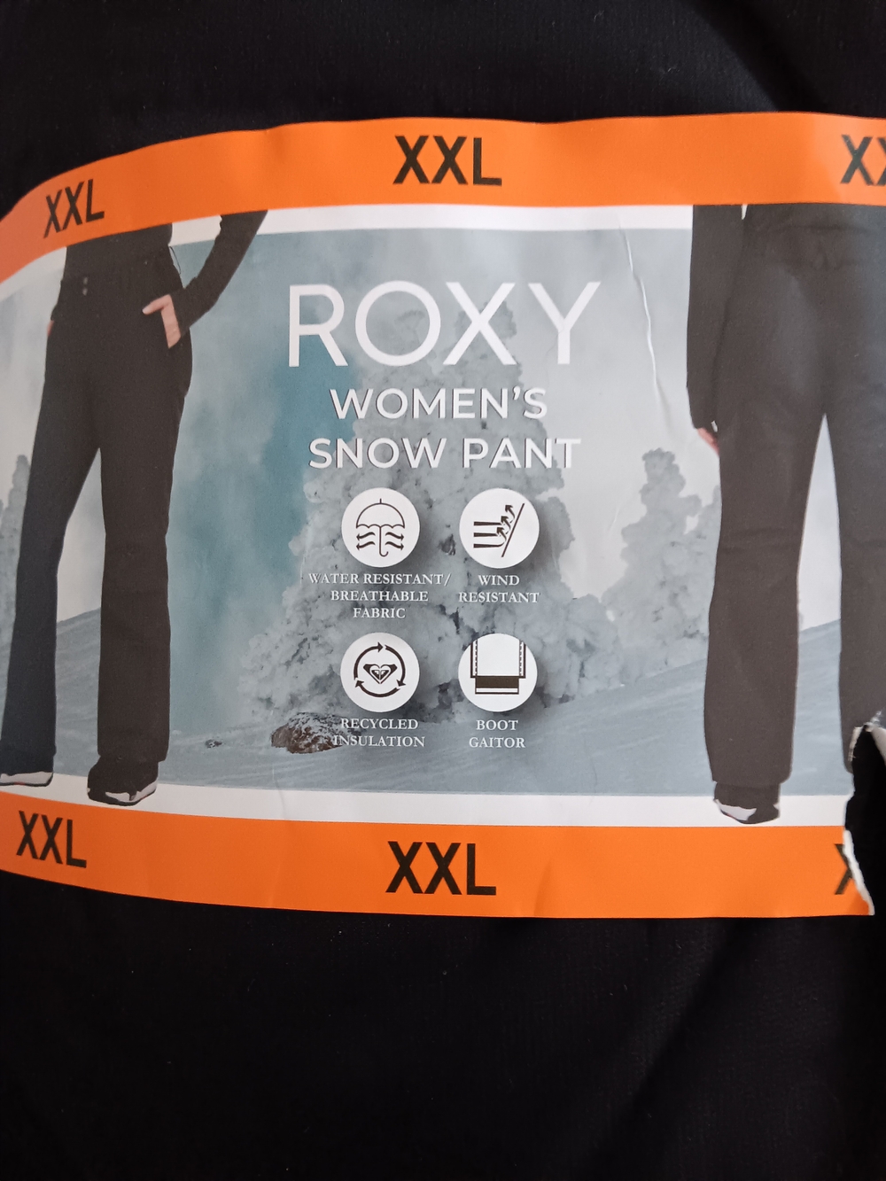Roxy Women's Snow Pant - Black Size XXL